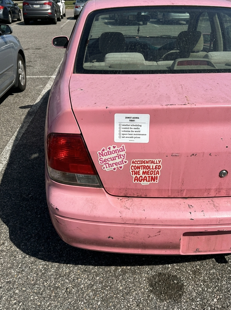 ZIONIST AGENDA TODAY Sticker