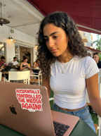 ACCIDENTALLY CONTROLLED THE MEDIA AGAIN Sticker