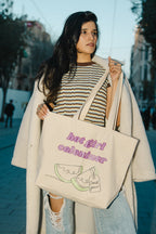 Hot Girl Colonizer Tote — lifestyle