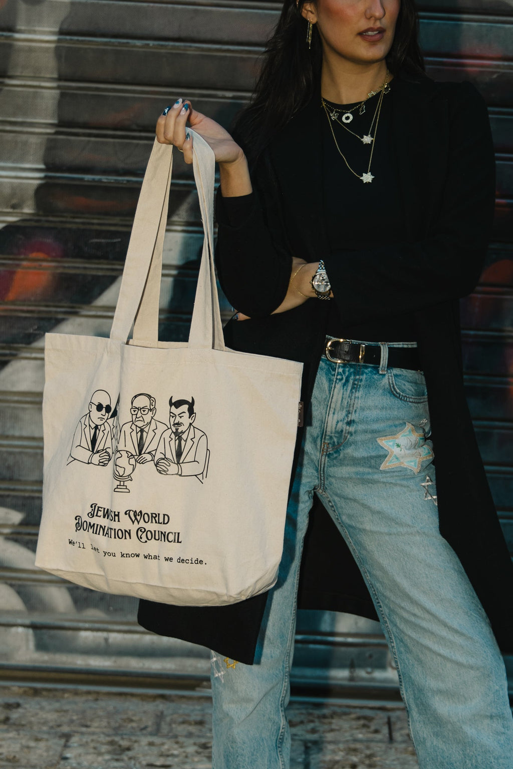 JWDC Tote — lifestyle