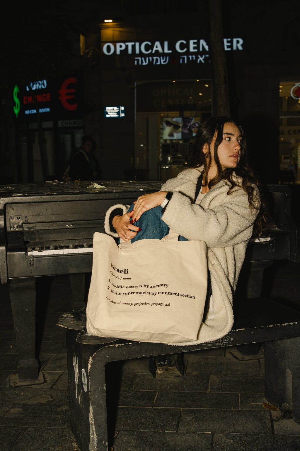 Middle Eastern By Birth Tote — lifestyle