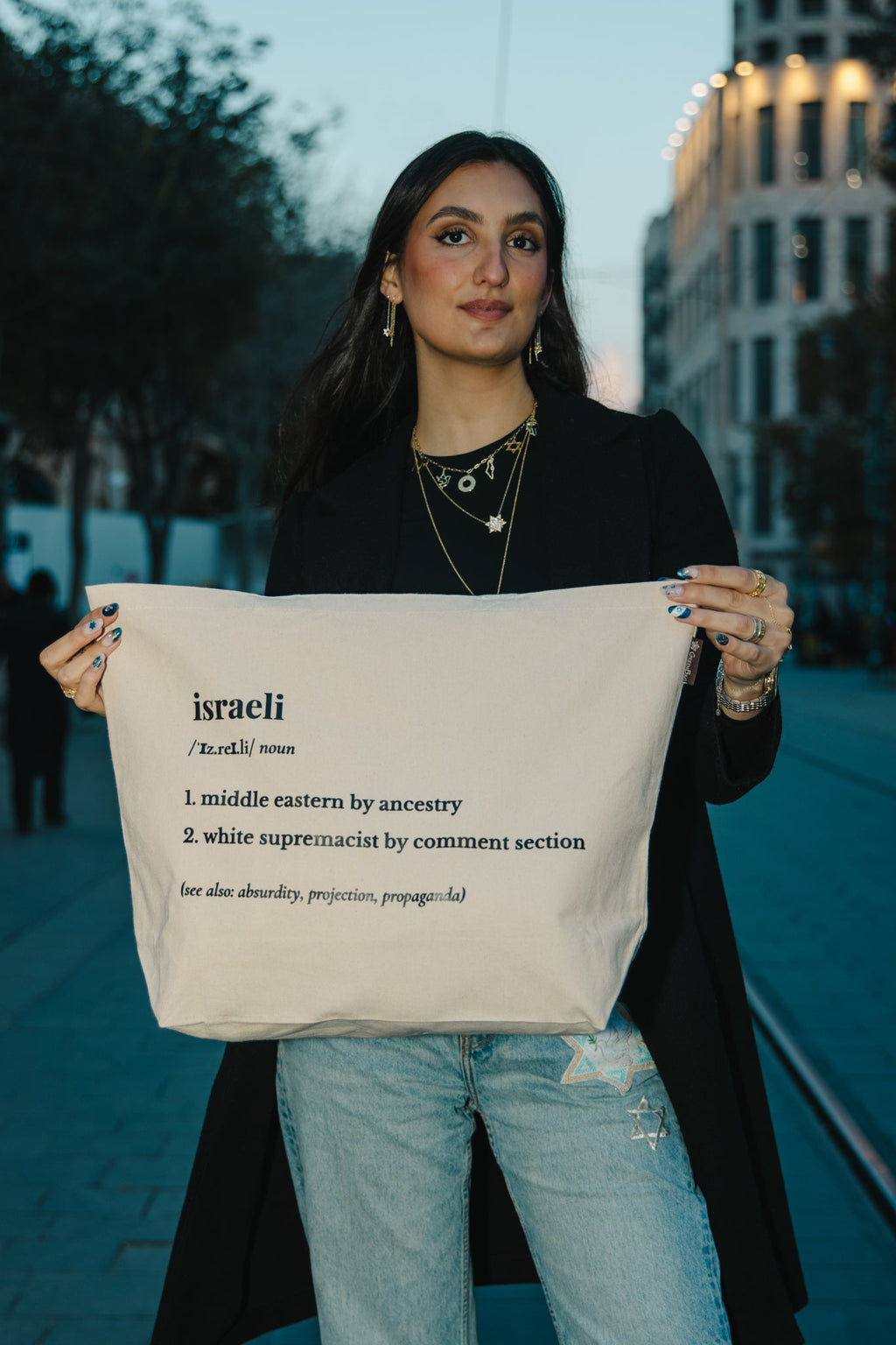 Middle Eastern By Birth Tote — lifestyle