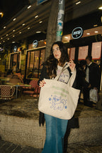 Purebred Ziodog Tote — lifestyle