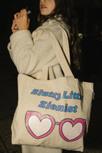 Slutty Little Zionist Tote — lifestyle