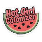 Hot Girl Colonizer Sticker