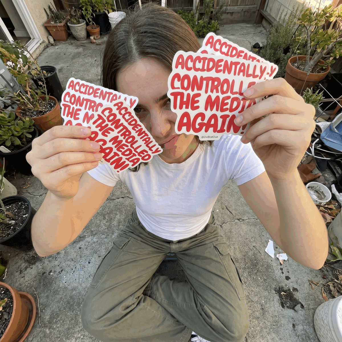 Accidentally Controlled The Media Again sticker