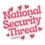 National Security Threat Sticker