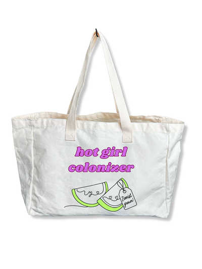 HOT GIRL COLONIZER Tote Bag